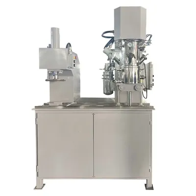 Mastik İçin Ekstruderli Çift Planet Karıştırma ve Presleme Makinesi